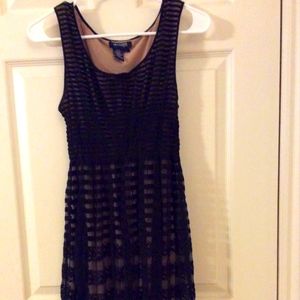 Medium Petite black lace dress